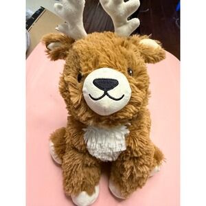 Warmies Microwavable Lavender Scented Plush Reindeer Brown Heatable